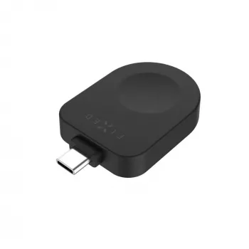 Fiksuotas USB-C įkrovimo adapteris FIXED FIXDW-AWAP-BK, skirtas Apple Watch Powerstation Uni, kompaktiškas pakaitalas