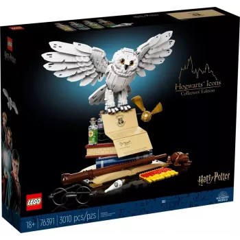 LEGO Hogwarts Icons Collectors Edition 76391 – 3010 detalių, 3 minifigūros, 18+