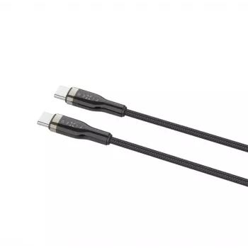 Laidas USB-C – USB-C FIXED FIXDB-CC2-BK — 2 m, 100W, fiksuotas neatskiriamas