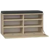 Uždara batų spintelė Top e Shop RIVA SZAFKA SONOMA ąžuolo spalvos, 850×460 mm, 16 mm medžio drožlių plokštė