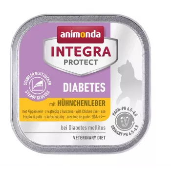 Šlapias ėdalas katėms animonda INTEGRA PROTECT Diabetes paukštiena 100 g padėklas, be cukraus, be glitimo