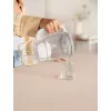 Vandens filtro ąsotis BRITA Glass+1 Maxtra Pro pilka, 2,4 L bendras / 1,5 L filtruoto vandens, Maxtra Pro PP filtras
