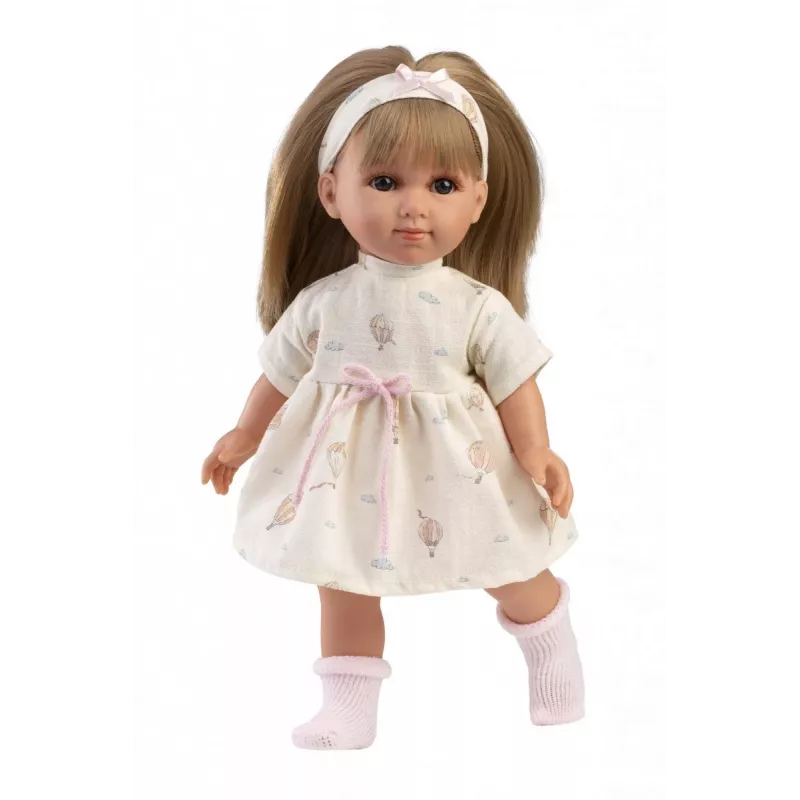 Lėlė Llorens Elena 35 cm – realistiniai bruožai, minkštas kūnas