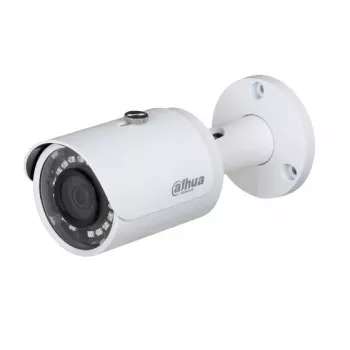 Dahua Technology Lite DH-HAC-HFW1400S IP kulkos formos CCTV apsaugos kamera 2560×1440, 1/2.7 colio CMOS, 97° horizontalus, 360° sukimas, laidinis, balta