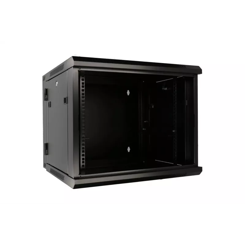 Extralink Rackmontuojama spinta 6U 600x600 AZH Juoda, montuojama ant sienos, atverčiamo tipo