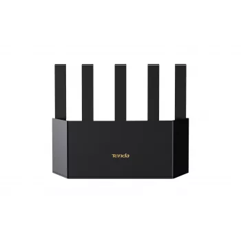 Stalinis maršrutizatorius TENDA TX12L Pro dviejų juostų Wi‑Fi 6 (802.11ax), 2402 Mbps, 5 išorinės antenos, Gigabit LAN, 3x RJ‑45