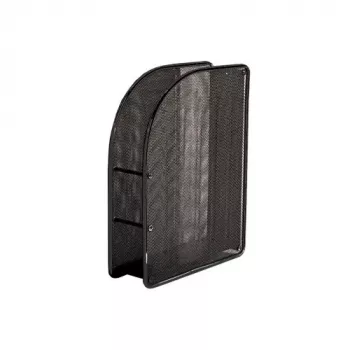 Vertikalus padėklas Forpus, 7cm, juodas, perforuotas metalas 1003-012
