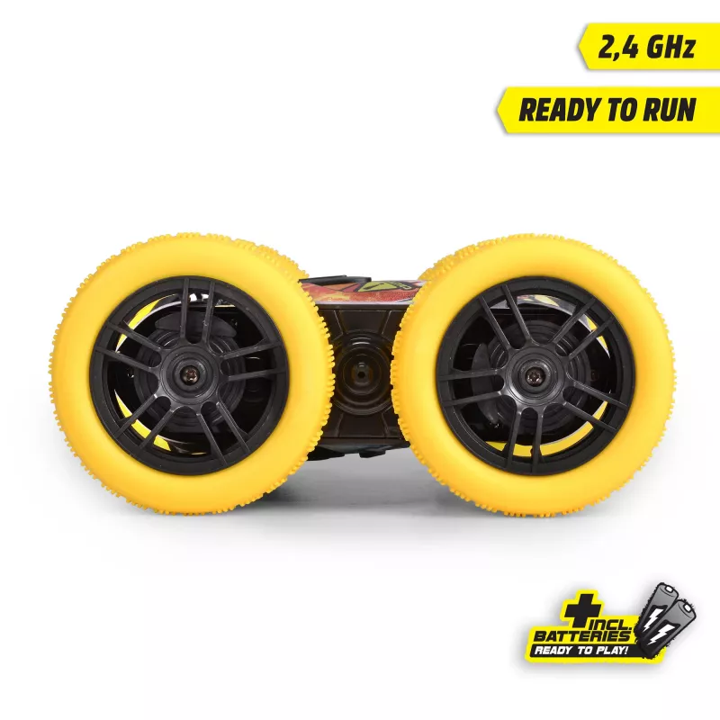 Radijo bangomis valdomas automobilis Fire 'n Frost Flippy (1:28)