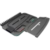 Aušinimo stovas CANYON CS-51 RGB PS5 Slim juodas su dviejų valdiklių įkrovimu