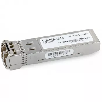 SFP28 šviesolaidinis siųstuvas-imtuvas Lancom Systems SFP-SR-LC25, 25 Gbit/s, LC, nerūdijantis plienas, pakuotė 10 vnt.
