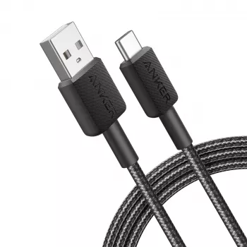 Anker Innovations 322 USB-A į USB-C laidas nailoninis 1,8 m juodas - laidas - skaitmeniniai/duomenys