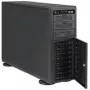 Supermicro SC743 AC-668B - pilno dėklo serverio korpusas - 4U - Extended ATX - SATA/SAS - karštai keičiami diskų krepšeliai - 668 W - juodas - USB