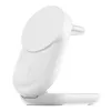 Vidinis belaidis įkroviklis Belkin UltraCharge 25W Qi2 3in1 Magnetinis apvalus baltas EU