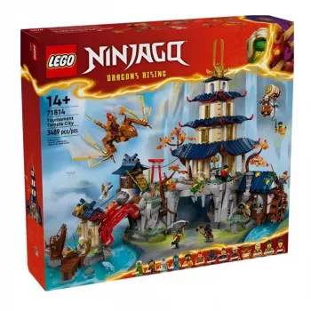 LEGO Ninjago 71814 Turnyro šventyklos miestas