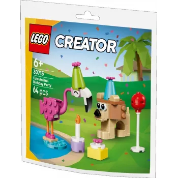 LEGO Creator 30715 Mieli gyvūnėliai gimtadienio vakarėlis