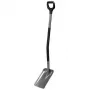 Kastuvas Fiskars Ergonomic FS.S. 1025376 pilkas – ergonomiškas sodo kastuvas
