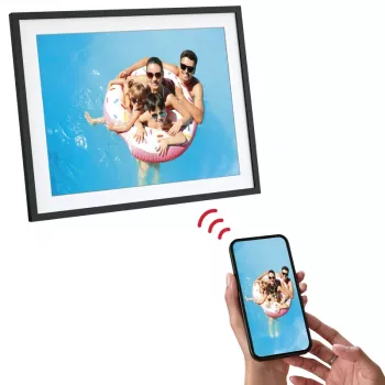 Agfa Photo APF1700 17 colių LED HD WiFi skaitmeninis nuotraukų rėmelis su 32 GB atmintimi