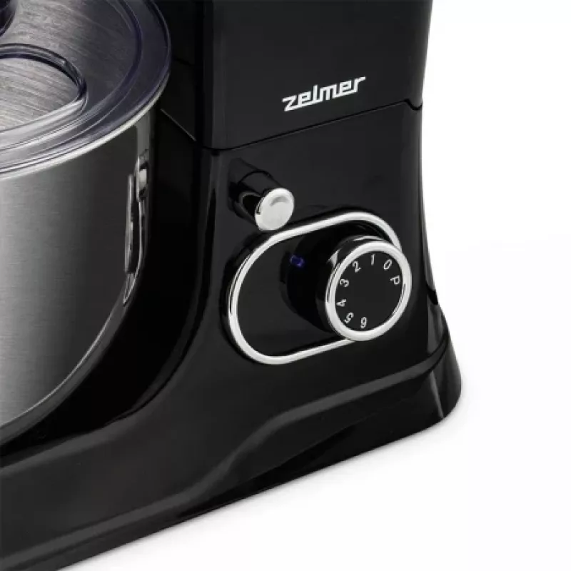Planetarinis maišytuvas Zelmer ZKR1355 - 1200 W, 5 L dubuo, juodas