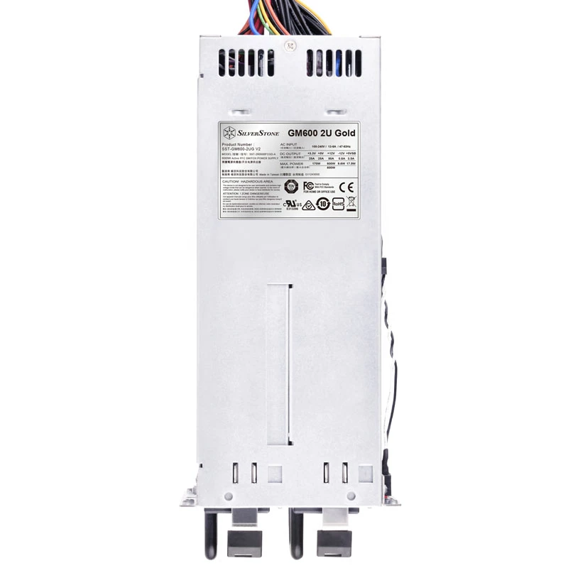 SilverStone SST-GM600-2UG V2 Redundantus 2U maitinimo blokas – 600 W
