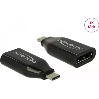 DeLOCK Adapter USB Type-C (vyriškas) į DisplayPort (moteriškas) 4K 60 Hz