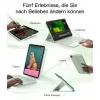 Inateck KB04122 klaviatūros dėklas su klaviatūra iPad 11, QWERTZ, žalias