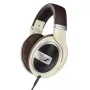 Ausinės Sennheiser HD 599 — laidinės, atviro tipo, 50 Ω, 12–38500 Hz, 1,2 m kabelis, dramblio kaulo spalvos