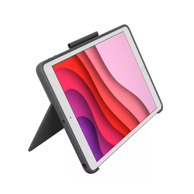 Klaviatūrinis dėklas Logitech Combo Touch, skirtas iPad 7, 8 ir 9 kartoms