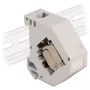 Delock modulinis adapteris – tvirtinamas ant DIN bėgelio – CAT 6a – STP – pilkas – 1 jungtis (86014)