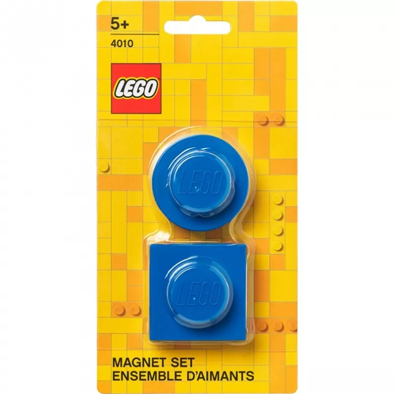 Magnetų rinkinys Room Copenhagen LEGO mėlyna 40101731 – dekoratyviniai LEGO suderinami magnetai