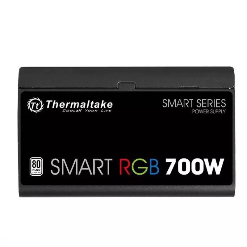 Maitinimo blokas Smart 700W RGB, 80PLUS, 230V EU, 2xPEG, 120mm, Single Rail