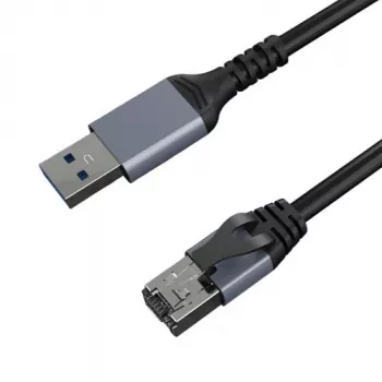 Interneto kabelis CAT6 UTP, USB 3.0 Type-A – RJ45, 15 m