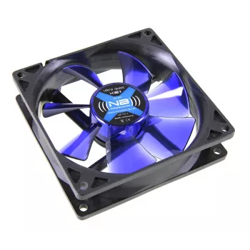 Kompiuterio korpuso ventiliatorius NoiseBlocker BlackSilentFan XE1 92 mm, 1500 RPM, 17 dB, 50 m³/h, 4 V, juodas