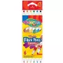 Felt-tip pens colorino double-tip 6 colours model 13437PTR