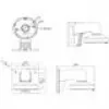 Hikvision Digital Technology DS-1272ZJ-110 laikiklis apsaugos kameroms