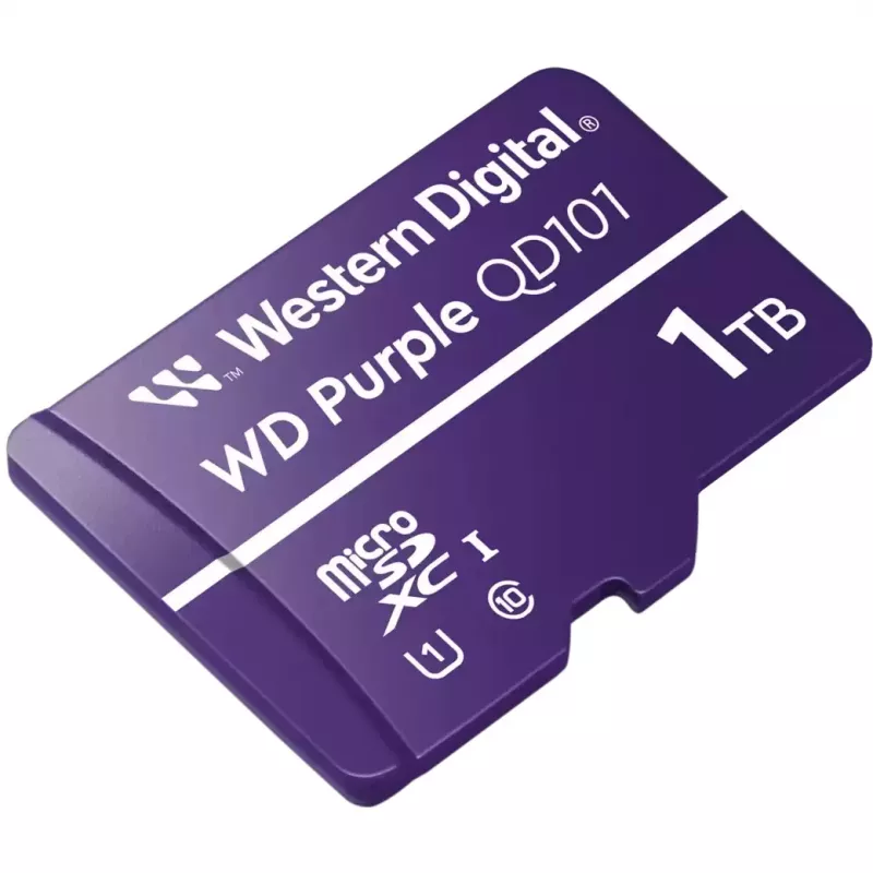 Atminties kortelė microSDXC 1TB UHS-I WD Purple WDD100T1P0C WDC