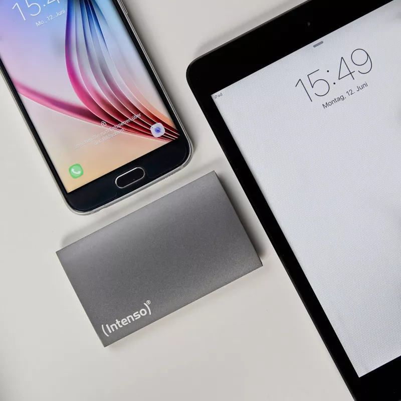 Intenso 128GB 1,8 colio išorinis SSD diskas USB Type-A 3.2 Gen 1 antracito spalvos