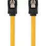 Nedis SATA kabelis | 6 Gbps | SATA 7-pin lizdas | SATA 7-pin lizdas – nikeliuotas | 1,00 m | Plokščias | PVC | Geltona | Dėžutė