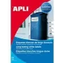Atsparūs oro sąlygoms poliesteriniai lipdukai agipa 12113, 99,1 x 38,1 mm, ritinys
