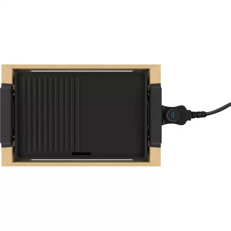 Elektrinis grilis CECOTEC Tasty&Grill 2000 Bamboo Black 3058