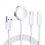 Magnetinis krovimo kabelis Joyroom S-IW008 Lightning USB-C 5V 1,2 m baltas