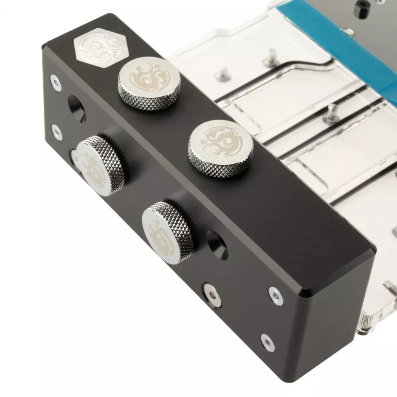 Aktyvi galinė plokštė BitsPower X-TEND RTX 4090 FE – akrilinė apdaila (BP-VG4090FE-BKP)