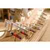 F tipo spaustuvas BESSEY GZ30-2K 30 cm juodas raudonas nerūdijantis plienas