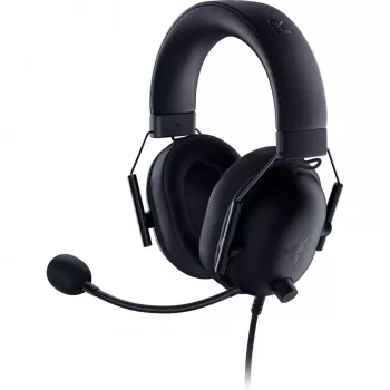 Laidinis žaidimų ausinių komplektas Razer BlackShark V2 X — binauralinis, 3,5 mm, 32 Ω, 12–28000 Hz, boom mikrofonas -42 dB, 270 g