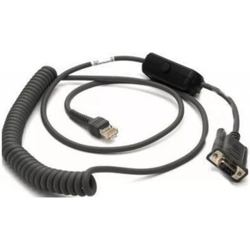 Motorola CBA-R31-C09ZAR RS232 nuoseklusis kabelis, juodas, 2,8 m