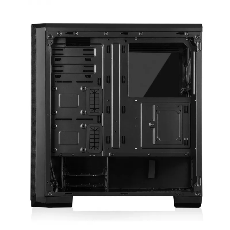 Korpusas MODECOM Oberon Pro Midi Tower, grūdintas stiklas, microATX/ATX, 7 lizdai, 395 mm GPU, 2x3.5 colio + 3x2.5 colio vietos, USB 3.2 Gen1