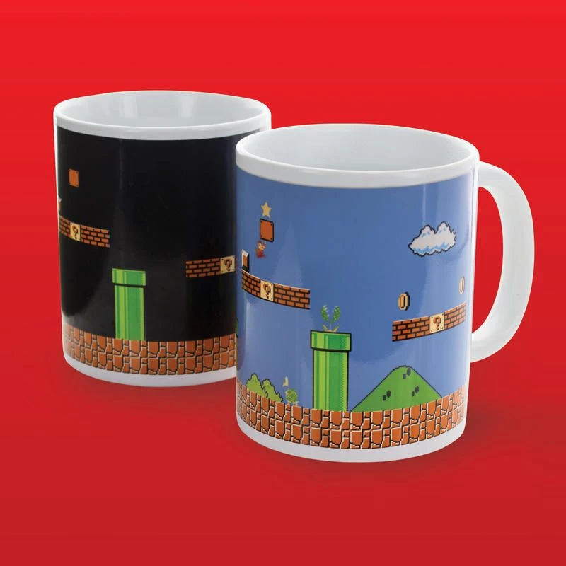 Paladone Super Mario Bros puodelis su šilumos efektu