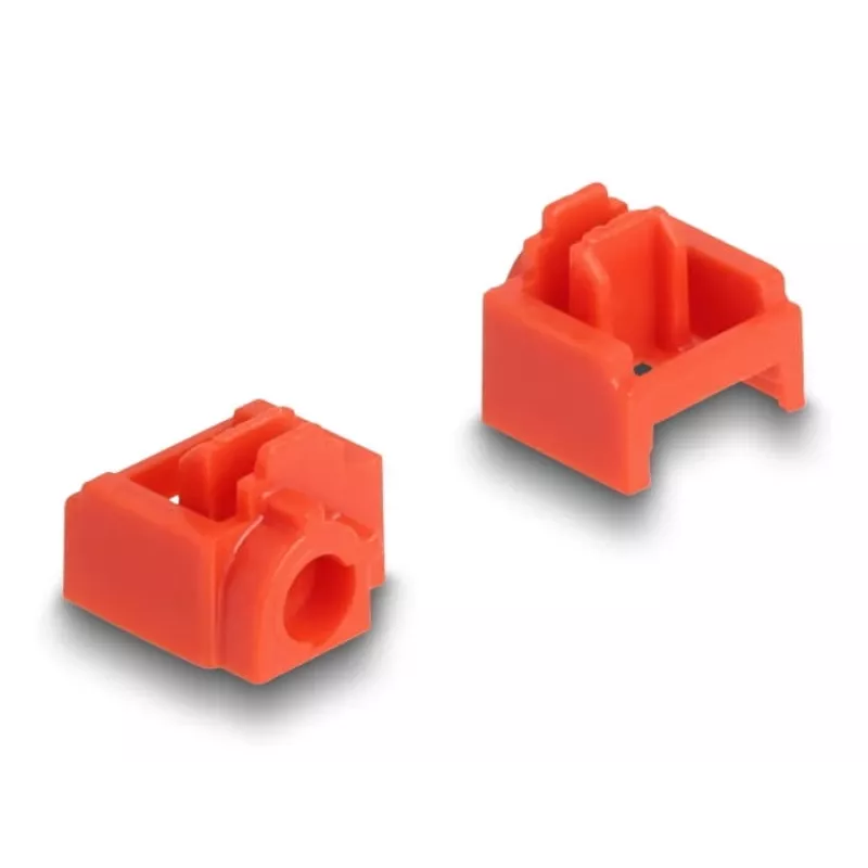 RJ-45 prievado blokatorius DeLOCK 20928 raudonas plastikinis 11 vnt.