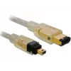 FireWire A/A kabelis DeLOCK 2,0 m pilkas