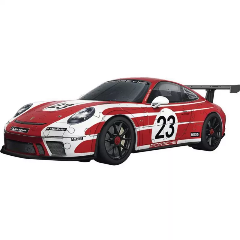 3D dėlionė Ravensburger Porsche 911 „Salzburg Edition“ – modelio rinkinys kolekcijai (Ravensburger 12008038)