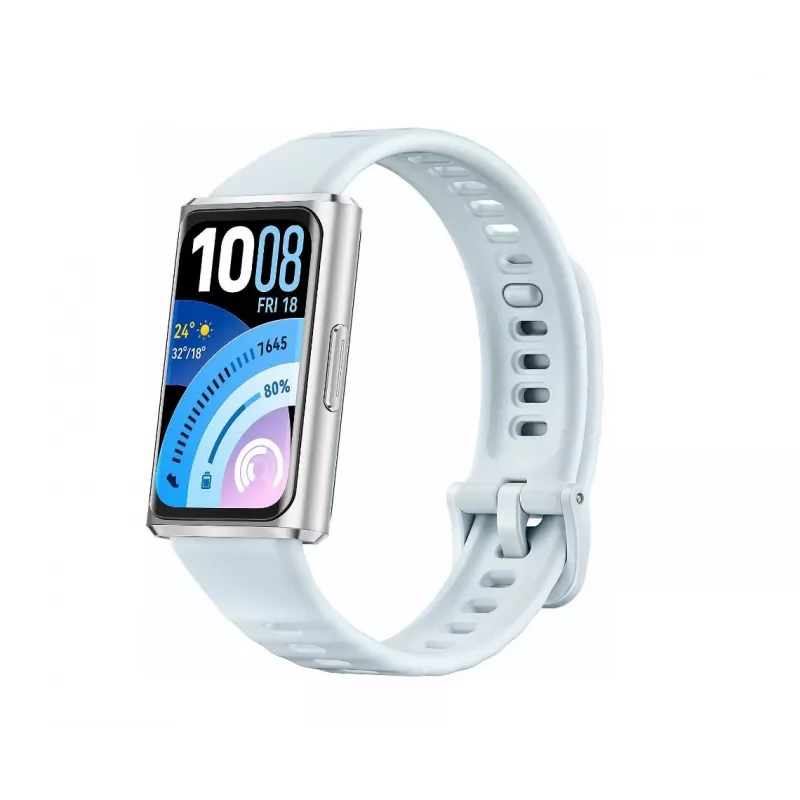 Apyrankės aktyvumo sekiklis HUAWEI Band 11 Pro — AMOLED 1.62 colio (4,11 cm), sidabrinis, optinis širdies ritmo jutiklis, 300 mAh